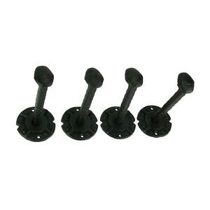 Rustic Cast Iron Antique Nail Wall Hook Set of 4